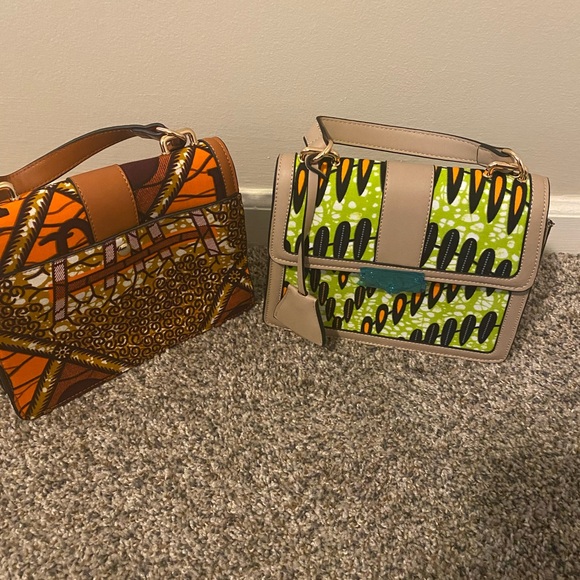 African fabric bag - Picture 2 of 2